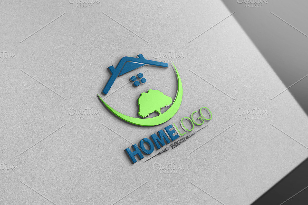 Home Logo Version3 in Logo Templates - product preview 8