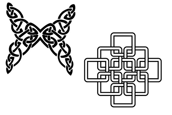 Celtic Symbols, Knots AI EPS PNG in Illustrations - product preview 4