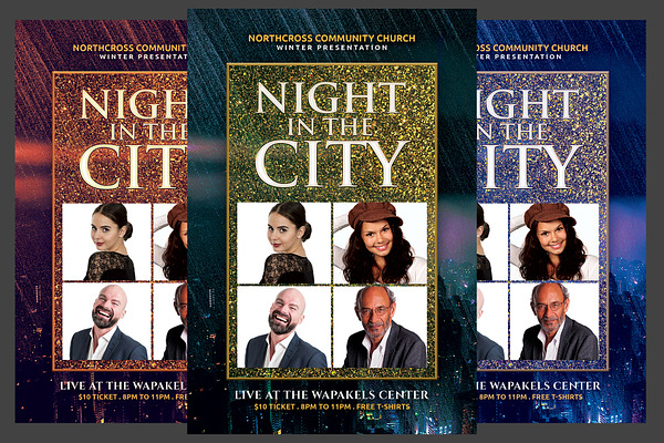 Night in the City Flyer