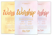 Simple Worship Flyer