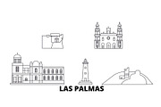 Spain, Las Palmas line travel