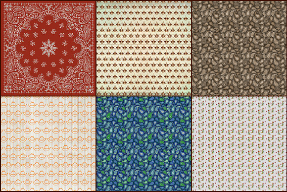 Cowboy/Cowgirl Wild West Papers in Patterns - product preview 1