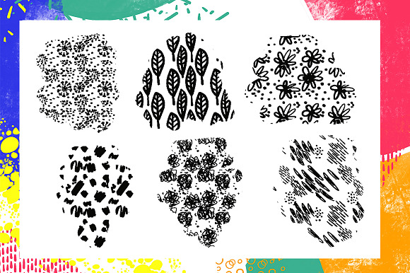 Hand Made Patterns-Brushes Procreate in Photoshop Brushes - product preview 6