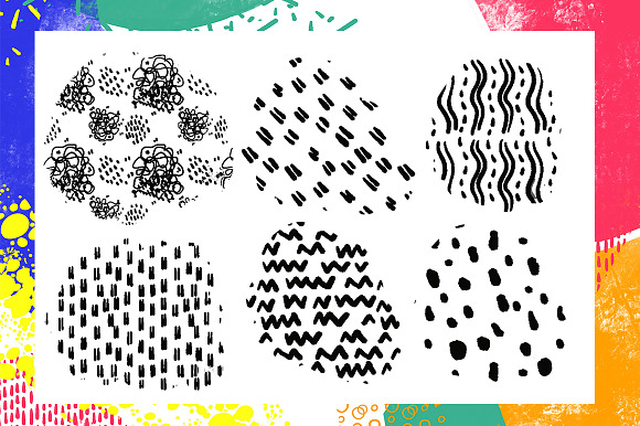 Hand Made Patterns-Brushes Procreate in Photoshop Brushes - product preview 11