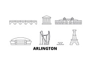United States, Arlington line travel