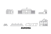 United States, Aurora line travel