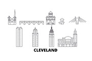 United States, Cleveland line travel