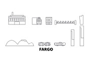 United States, Fargo line travel