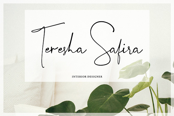 Sephira | Signature Font in Script Fonts - product preview 9
