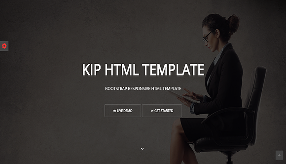 KIP - Responsive Business Template in Website Templates - product preview 1