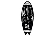 Venice Beach California Label