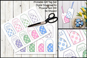 Gift Tags, Easter Eggs Set 1
