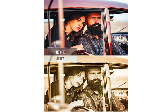 Premium Vintage Retro Lightroom in Add-Ons - product preview 3