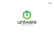 Uniware - Letter U Logo