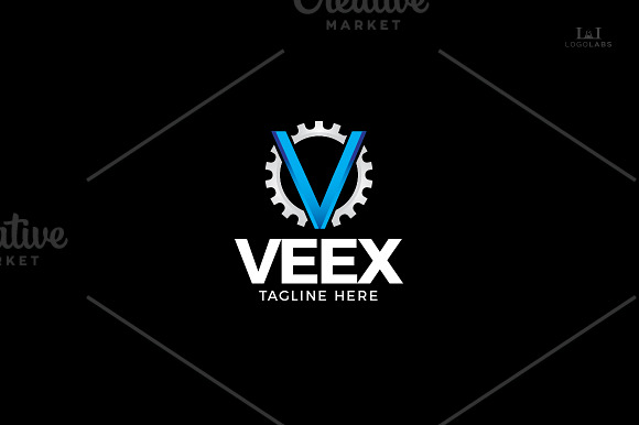 VEEX - Letter V Logo in Logo Templates - product preview 1