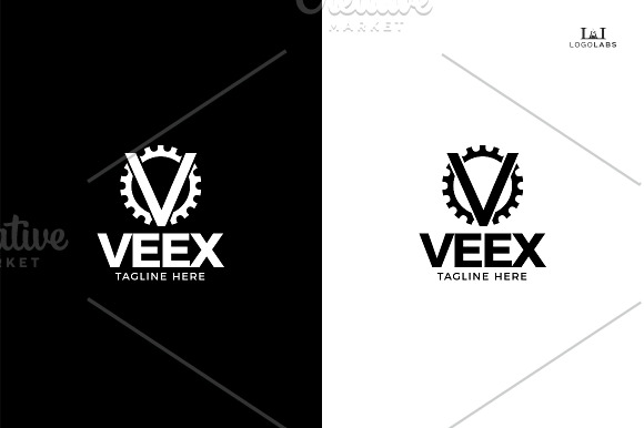 VEEX - Letter V Logo in Logo Templates - product preview 2