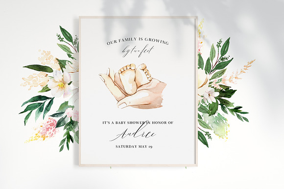 Newborn Creator & Baby Shower in Illustrations - product preview 7