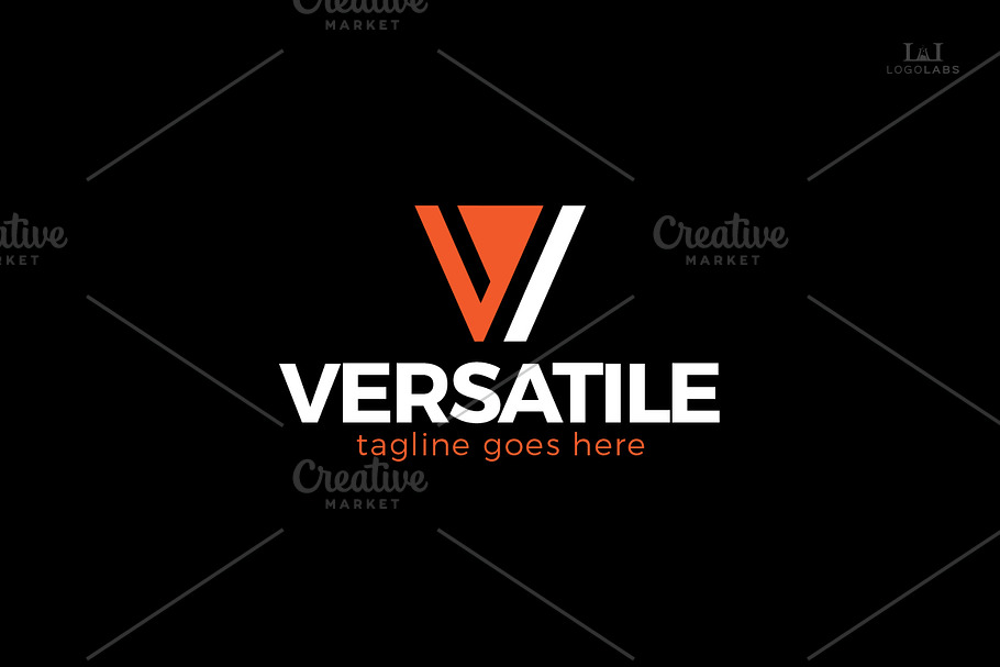 Versatile - Letter V Logo in Logo Templates - product preview 8