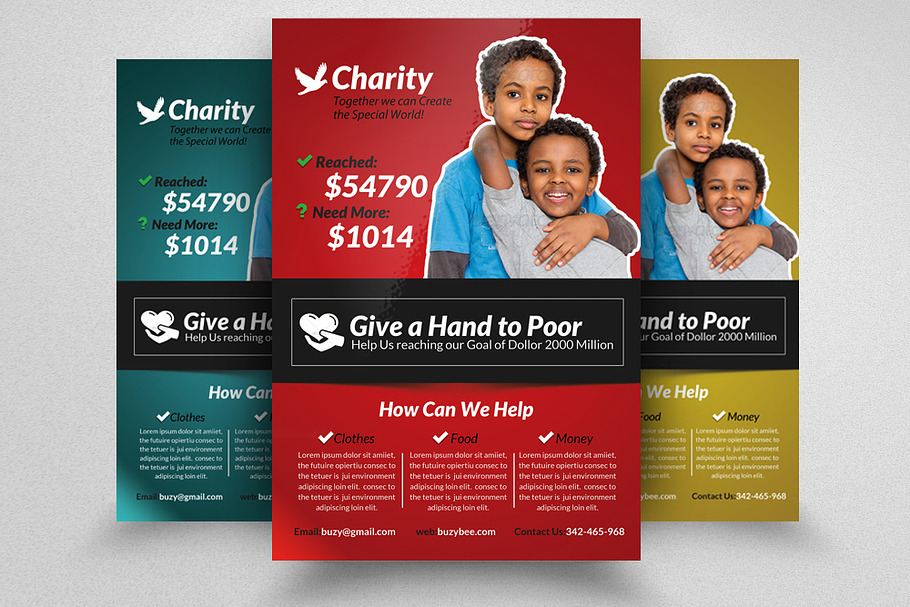 Charity Flyer Template in Flyer Templates - product preview 8