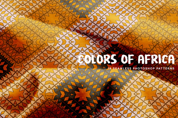 Colors of Africa in Patterns - product preview 1