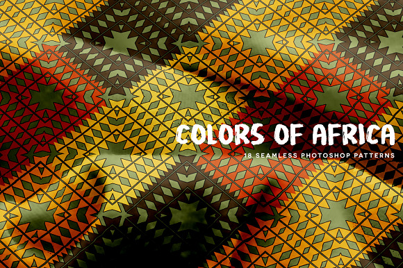 Colors of Africa in Patterns - product preview 4
