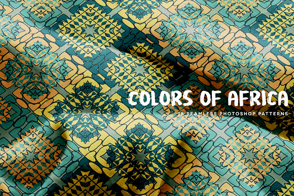 Colors of Africa in Patterns - product preview 13