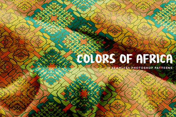 Colors of Africa in Patterns - product preview 14