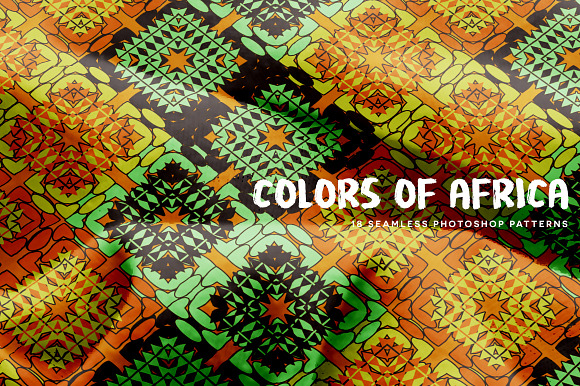 Colors of Africa in Patterns - product preview 15