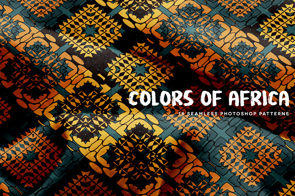 Colors of Africa in Patterns - product preview 16