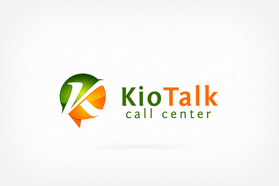 Letter K Colorful Logo