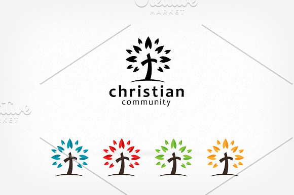 Church Community Logo in Logo Templates - product preview 2