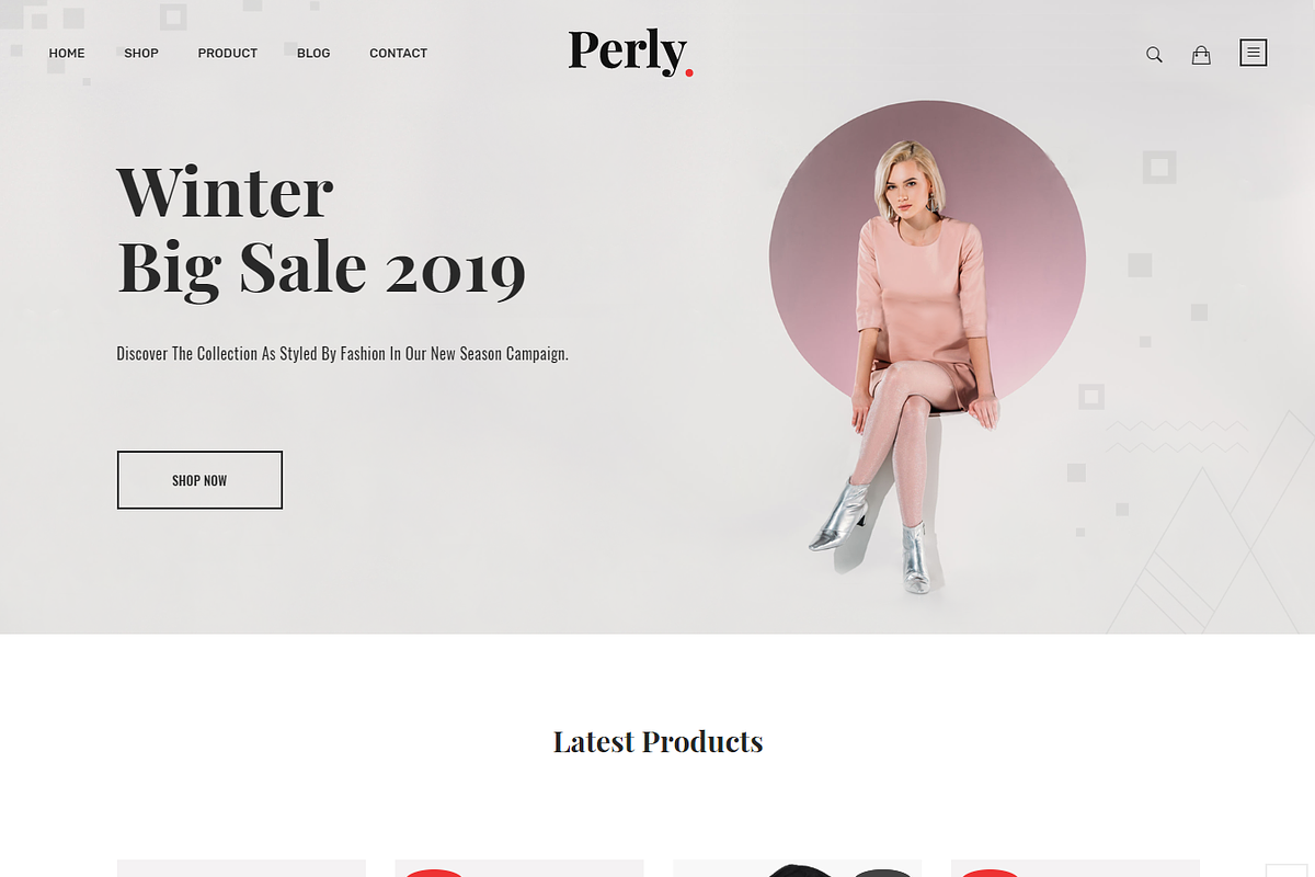 Perly – Fashion Shopify Theme in Bootstrap Themes - product preview 8