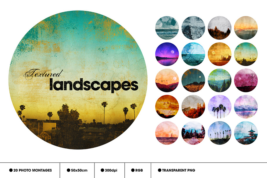 Textured Landscapes - 20 Items in Textures - product preview 8