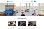 The Apartment - PSD Website Template