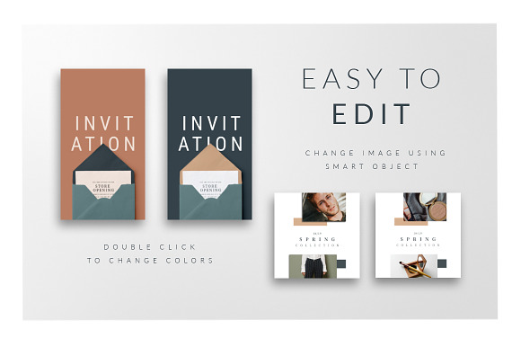 ANIMATED Camo Social Media Pack in Instagram Templates - product preview 4