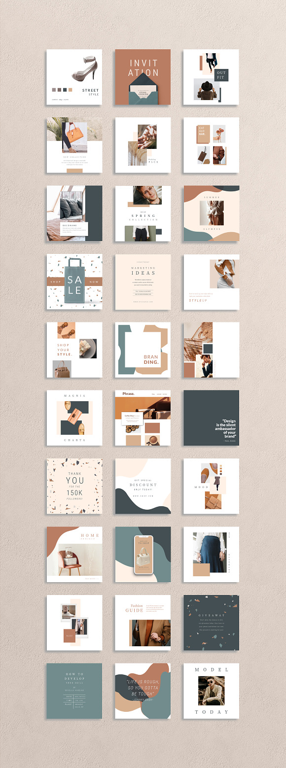 ANIMATED Camo Social Media Pack in Instagram Templates - product preview 5