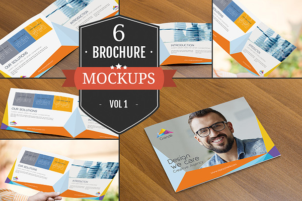 Creative Brochure Mockups Vol. 1