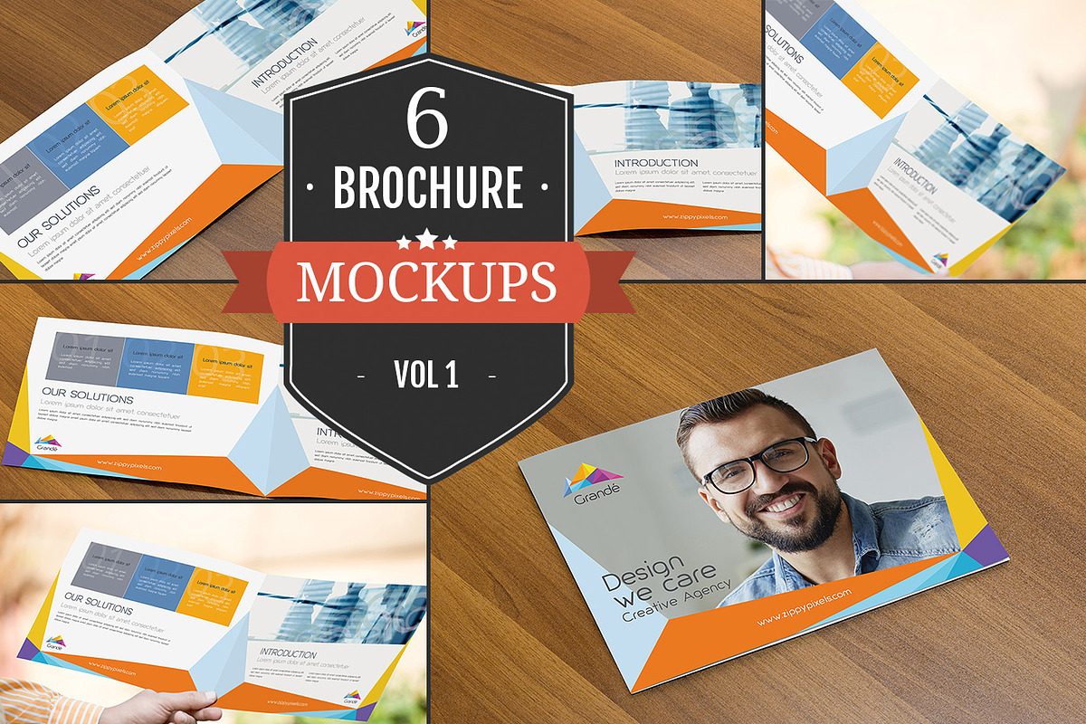 Creative Brochure Mockups Vol. 1 in Print Mockups - product preview 8