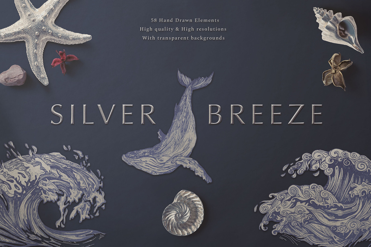 Silver Breeze Collection in Illustrations - product preview 8