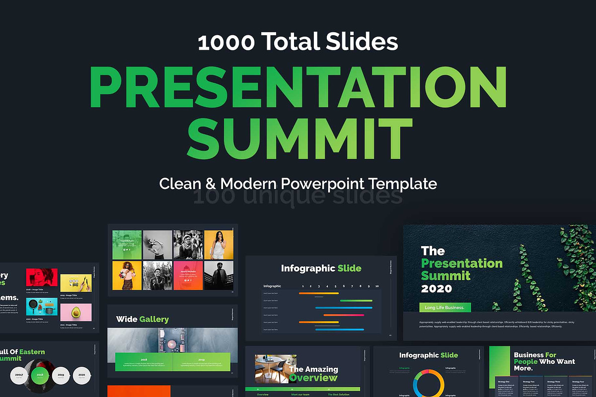 Presentation Summit Template in PowerPoint Templates - product preview 8
