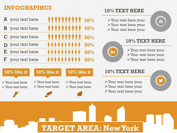 Target Market 1 PowerPoint Template in PowerPoint Templates - product preview 7