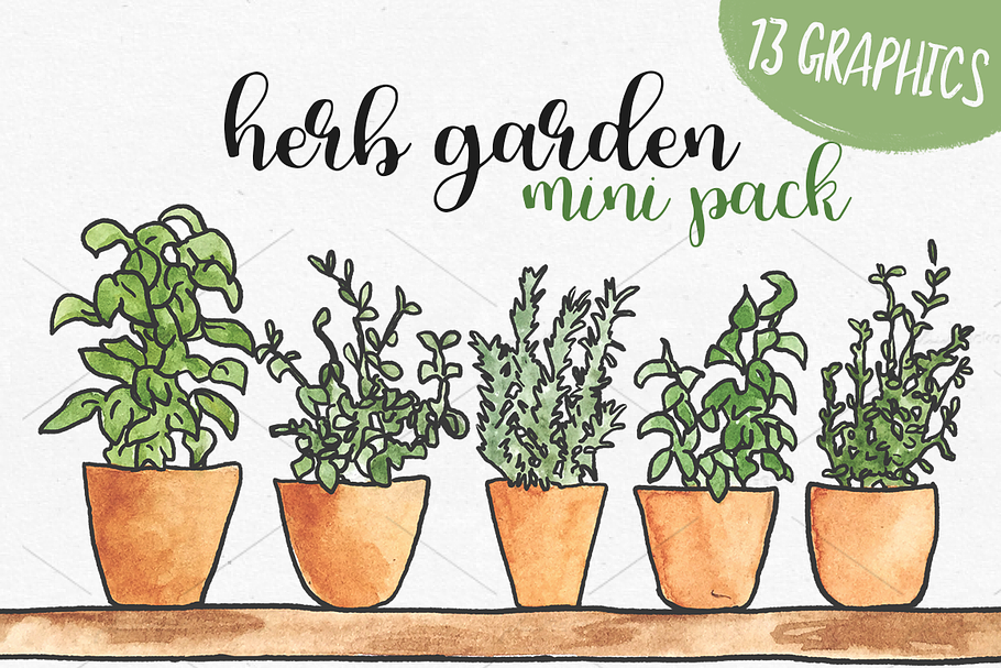 Herb Garden Mini Pack