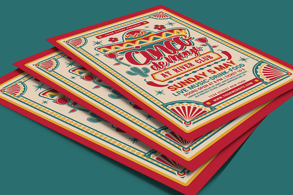 Cinco De Mayo in Flyer Templates - product preview 3