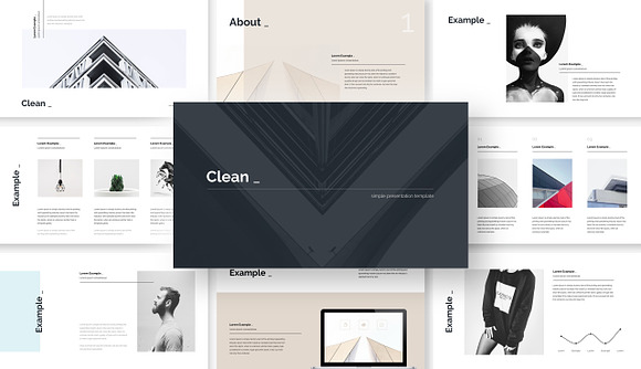 Minimal PowerPoint Templates Bundle in PowerPoint Templates - product preview 1