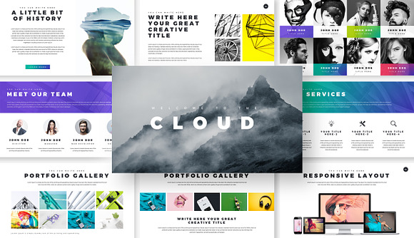 Minimal PowerPoint Templates Bundle in PowerPoint Templates - product preview 4