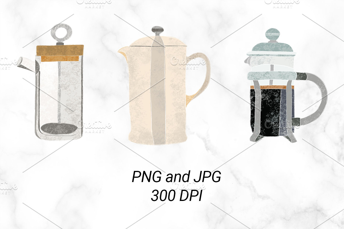 Coffeemaker Illustrations in Illustrations - product preview 8