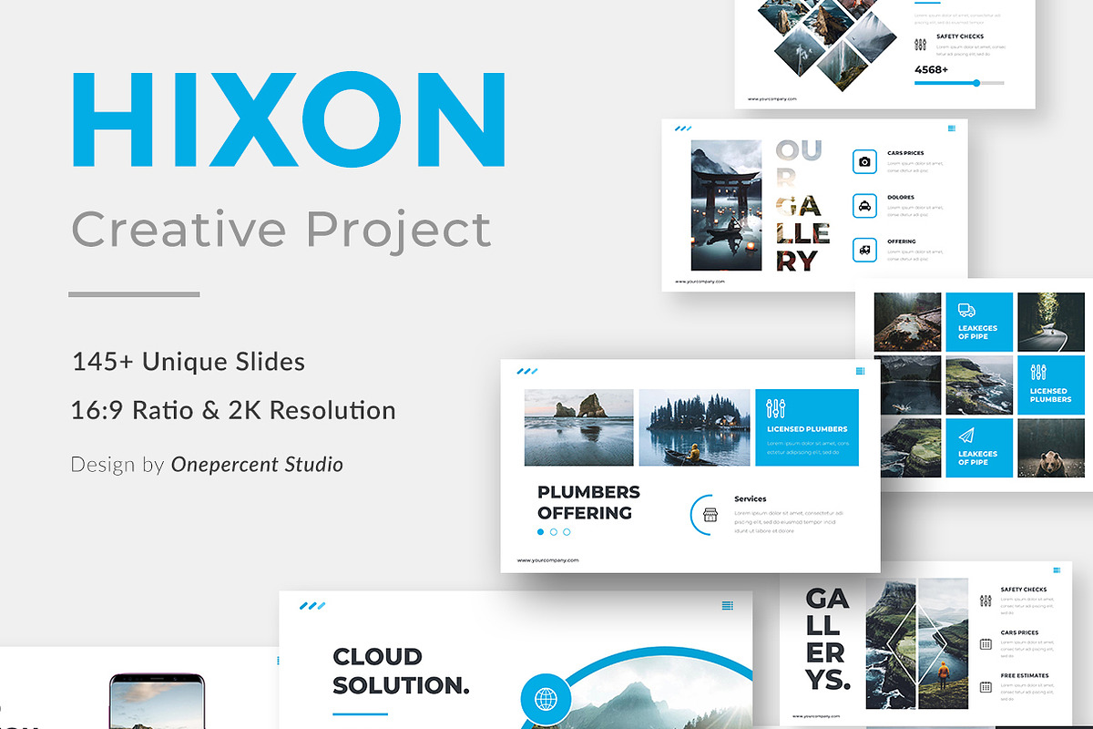 Hixon Creative Keynote Template in Keynote Templates - product preview 8