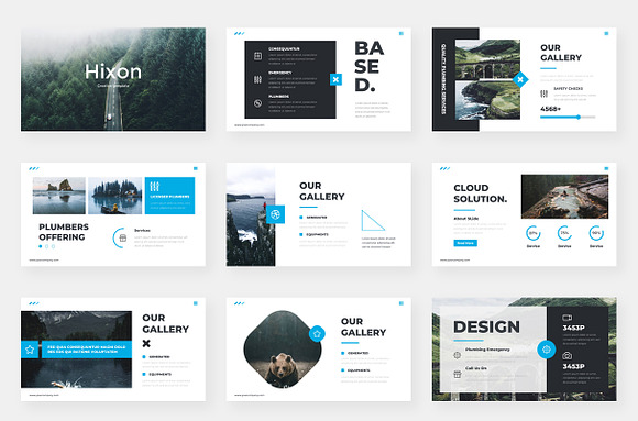 Hixon Creative Keynote Template in Keynote Templates - product preview 1