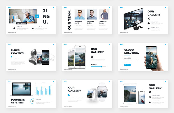 Hixon Creative Keynote Template in Keynote Templates - product preview 5
