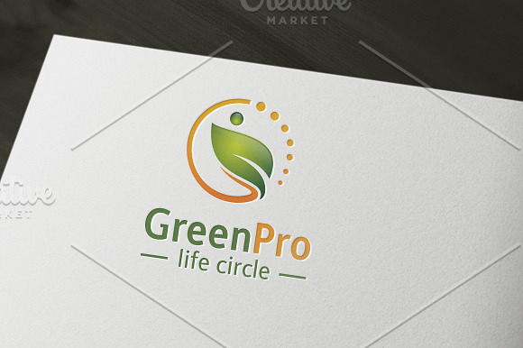 Healthy Person Logo in Logo Templates - product preview 1